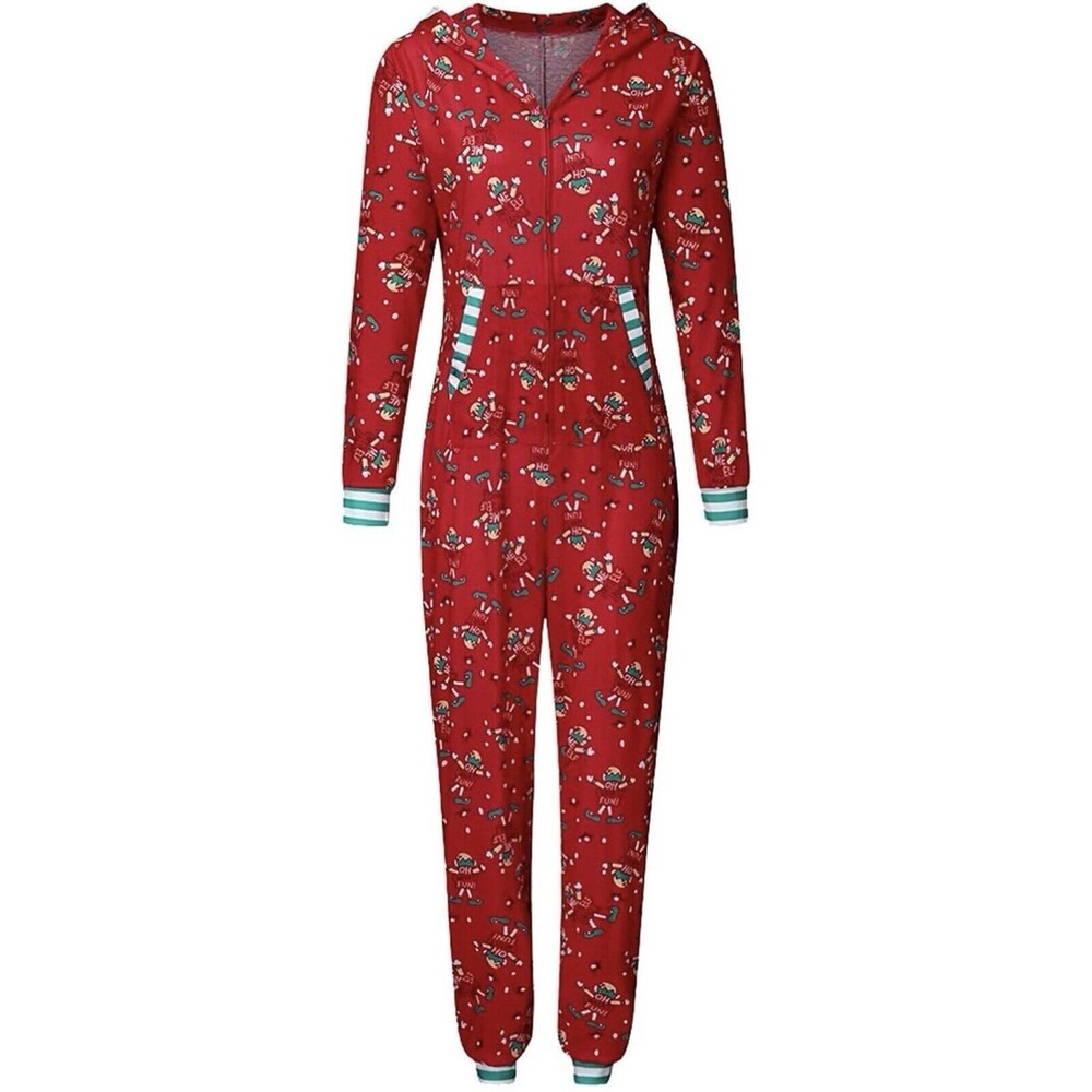 Christmas One Piece Size 2X. Hoodie, Pockets, Lightweight. Soft